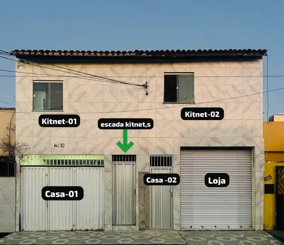 Alugo Excelente Casa no Bairro Montese ótima localização ambiente Familiar. 