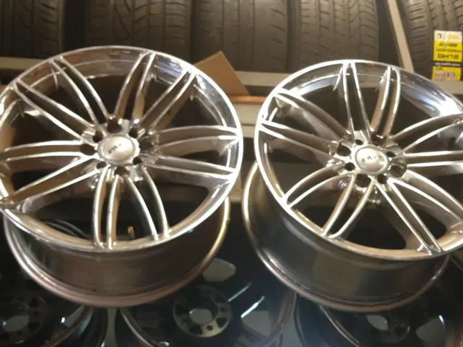 Rodas aro 18" cromadas 4/100 e 4/114