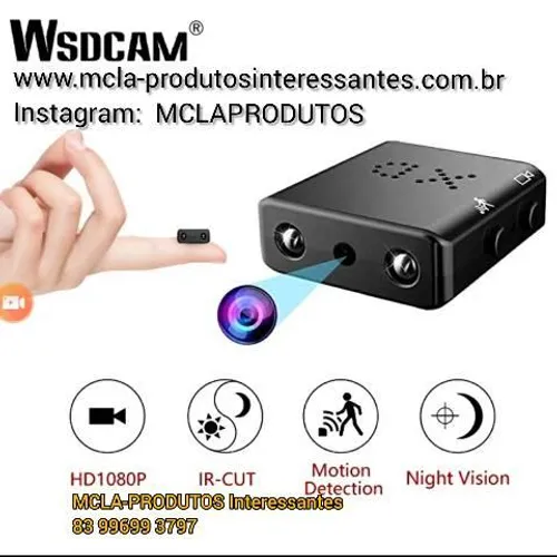 Micro câmera XD - Tamanho 3x3