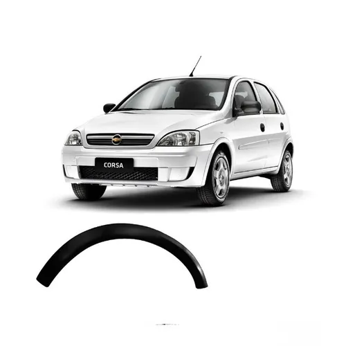 Moldura Paralama acabamento alargador Friso Dianteiro Corsa Hatch Sedan Montana valor unid