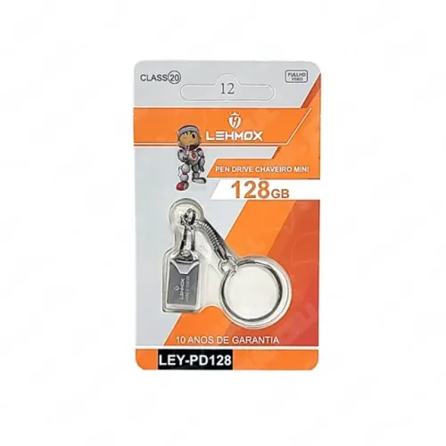 (NOVO) Pen Drive 128gb Mini Lehmox