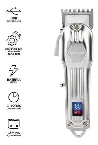 Máquina de Corte Profissional Argo RPM 7000 - Mister LiZZ