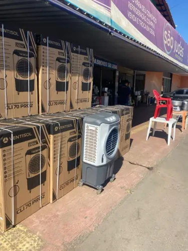 Climatizador 70 litros ventisol novo.