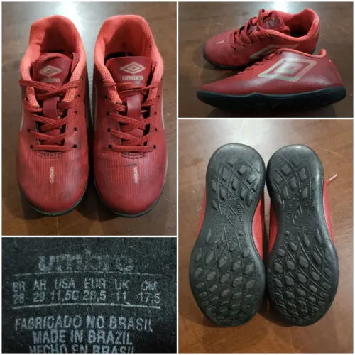 Vende-se chuteira usada da Umbro tam. 28