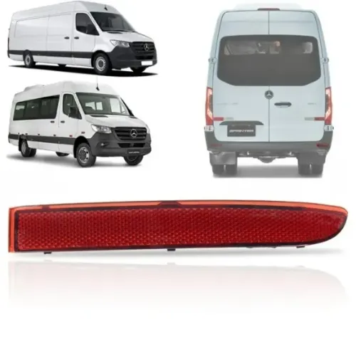 OLHO GATO SPRINTER 314 416 516 2020 A 2022 REFLETOR TRASEIRO LADO DIREITO