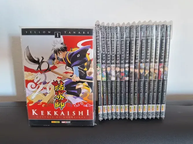 Mangá Kekkaishi -  Volumes 1 ao 16 - Editora Panini