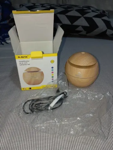 Umidificador Difusor Aromatizador Luz LED