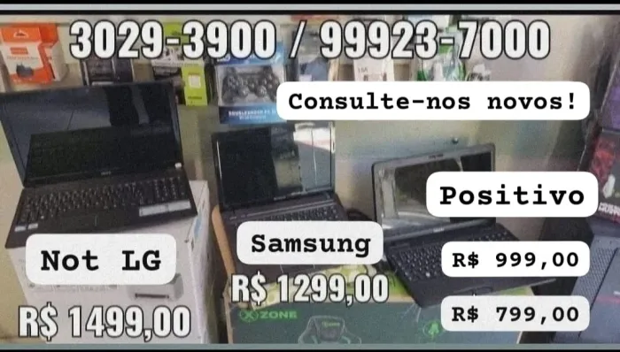 Notebook Positivo, Samsung, Not LG