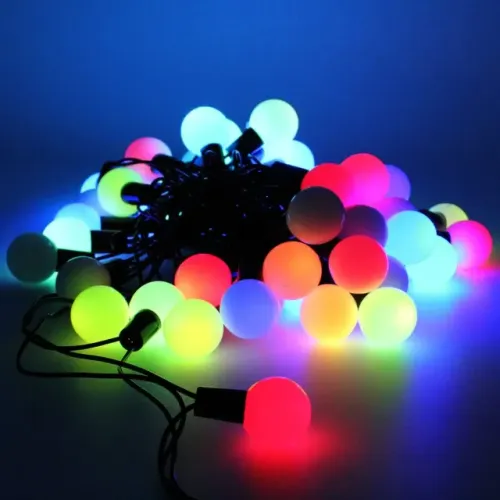 Bolas Color 30 Leds 5m 100v