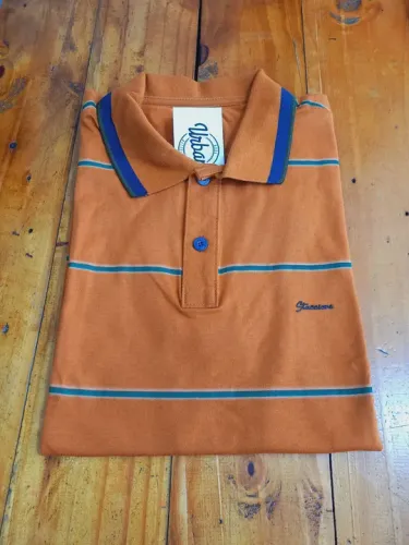 Gola polo masculina 100% algodão do P ao G3