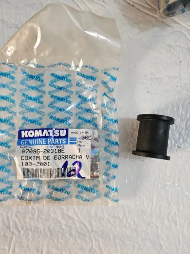 Escavadeira komatsu borracha almofada nova original 0709520318