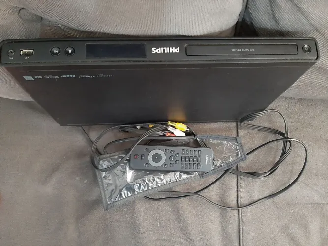 DVD Philips com karaokê de pontuação