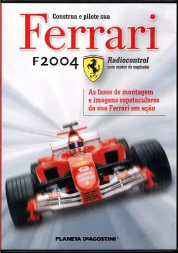 DVD Da Coleção Ferrari F2004 Kyosho Planeta Deagostini