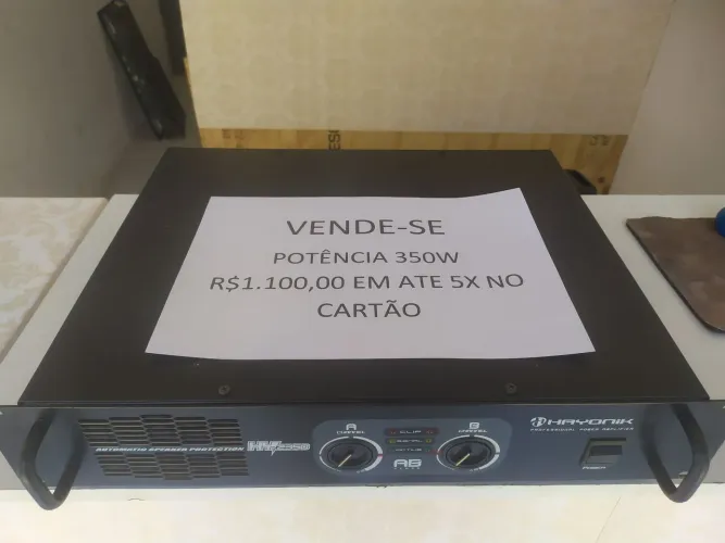 Potência 350W Semi-Nova
