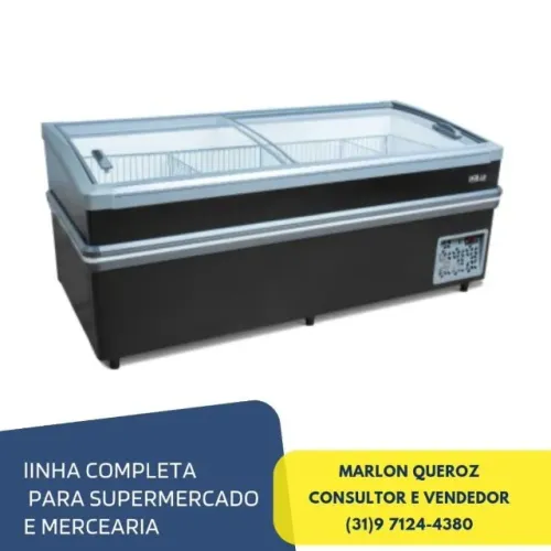 Ilha de Congelados 2,00M Polar Plus Nova
