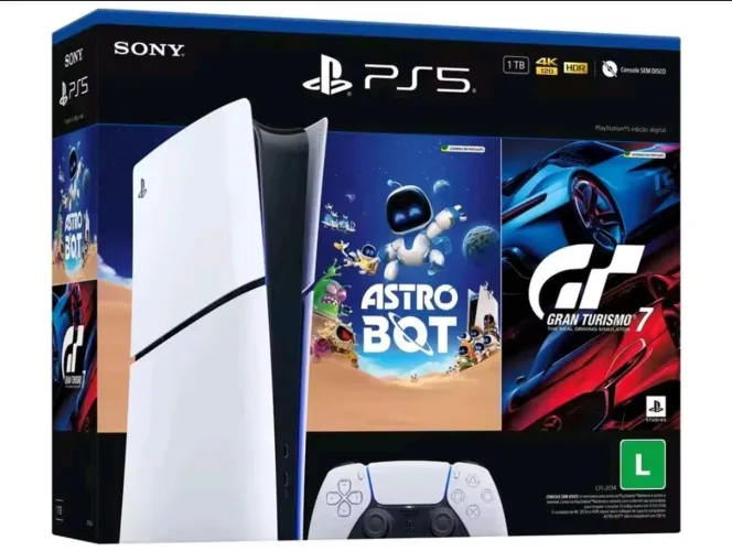PS5 - 1TB- LACRADO - Temos Loja Física! Venha viver a NOVA GERAÇÃO!
