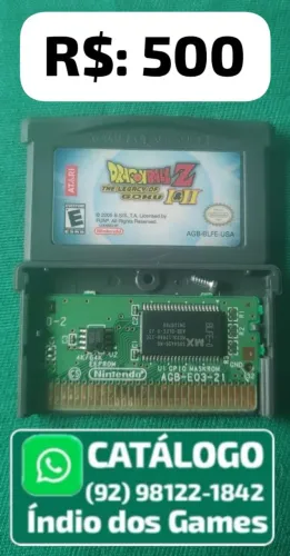 Dragonball Z The Legacy Of Goku 1 & 2 = R$: 500