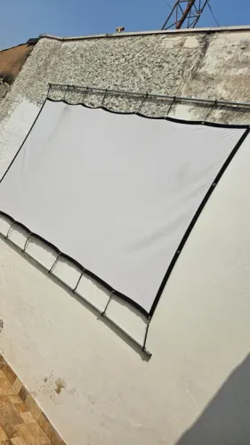 Tela 16:9 150 polegadas em tecido (3.22mt x 1.87mt)