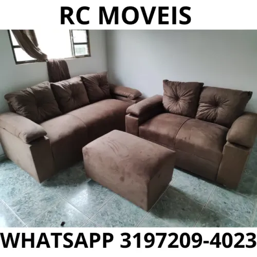 Conjunto Sofá Sonata 2 e 3 Lugares - Conforto e Qualidade