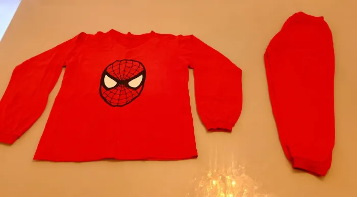 Pijama inverno conjunto Infantil Homem Aranha Tam 6