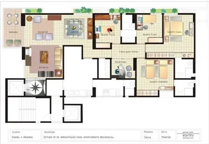 Elaboração de Projeto Arquitetônico Residencial