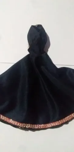Brinquedo vestido de boneca antiga de barbie de botão mais flexiveis da estrela ano 1982