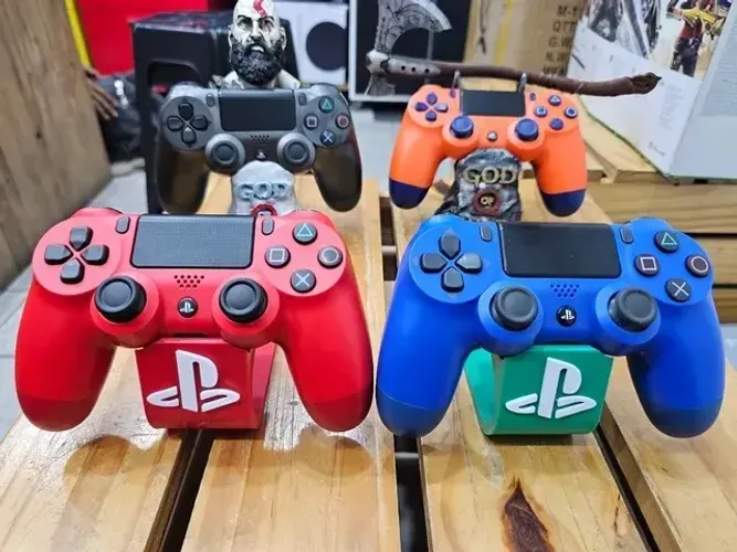 Controle PS4 PC TV Personalizados - Diversas Cores ENTREGAMOS COM GARANTIA 