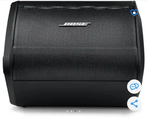 Caixa de som bose S1pro nova na caixa
