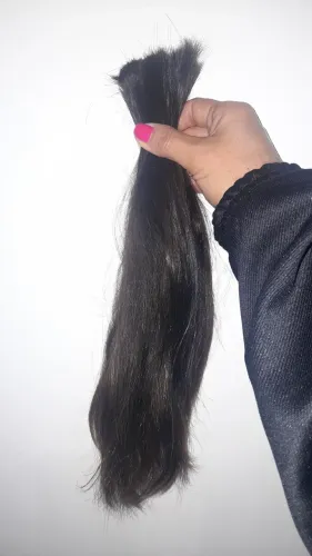 Cabelo cortado para aplique