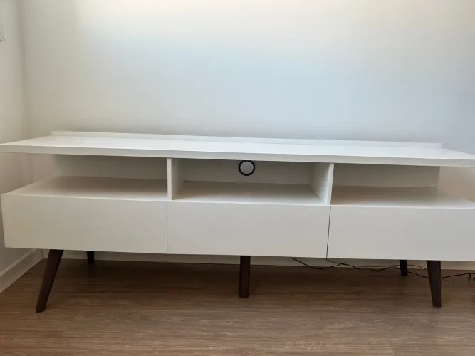 Rack para TV branco