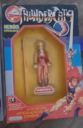 Thundercats glasslite cheetara na caixa blister original raro
