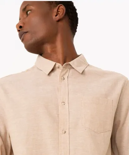 Camisa em linho masculino