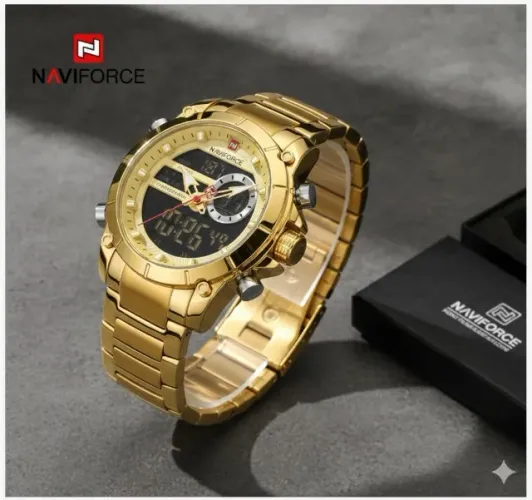 Produto Novo Relógio NAVIFORCE Digital - Analógico Masculino
