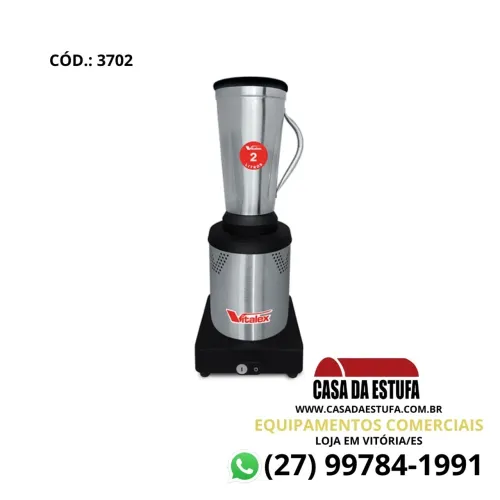 Liquidificador Industrial Vitalex 2 Litros