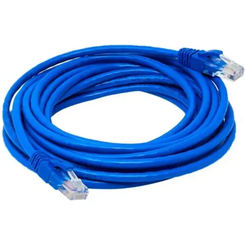 Cabo De Rede Ethernet 5 Metros P/ Internet Rede Adsl Rj45