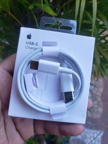 Cabo iPhone Usb-C (Tipo C Duplo) Apple Novo - Com Garantia