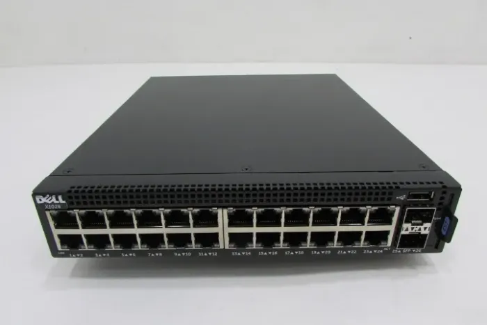 Switch Dell Power Connect X1026 24 portas Giga 2 SFP 1 Gb