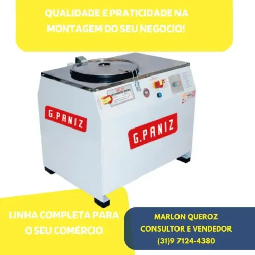 Amassadeira Rápida 15 Quilos G-Paniz Trifásica Nova