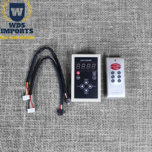 Controladora e Controle Fita Led Digital 6803 Rgb
