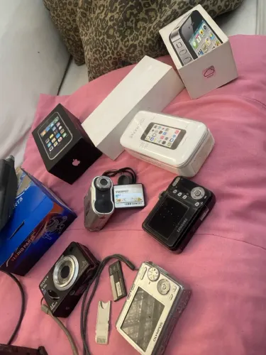 coleção câmeras fotográficas e filmadoras