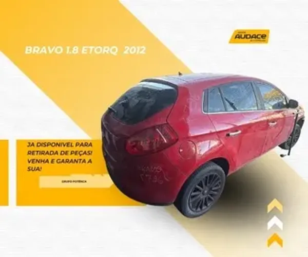 Sucata Bravo ETORQ 1.8 2012. Ja disponivel para retiradas de peças!