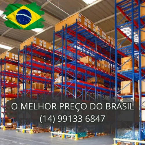 Porta Palete estrutura de aço para comércio