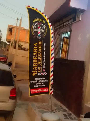 Banner Barbeiro - Barbearia do Alexandre