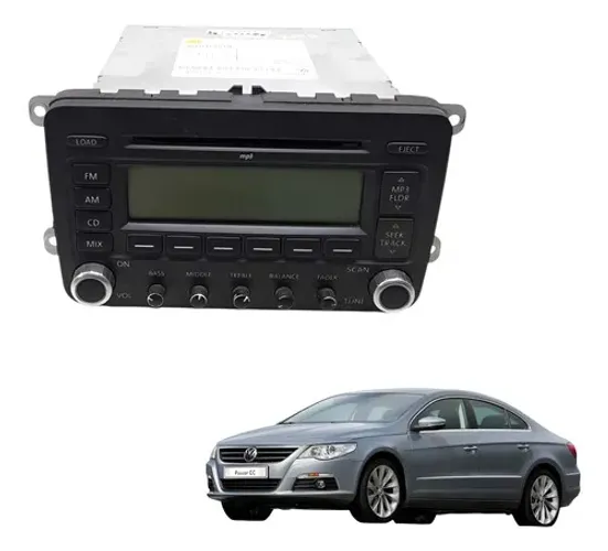 Rádio Volkswagen Passat Cc 2011