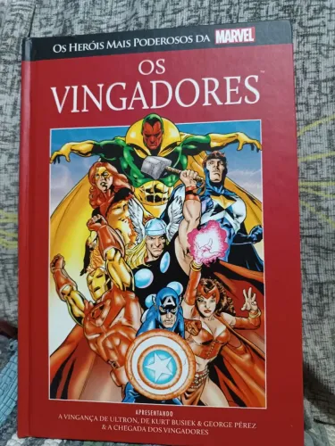 Os Vingadores coleção salvat (com pôster)