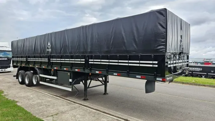 Carreta Graneleira 3 Eixos Estrada Ano 2021 Compensado Naval 12.40 x 1.80 sem pneus