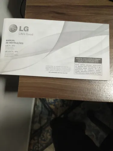 Manual de Instruções TV LG Life's Good - Ver Descrição