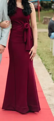 vestido marsala para madrinha