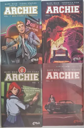 Archie - capa cartonada - volumes 1 a 4 (3 e 4 lacrados)