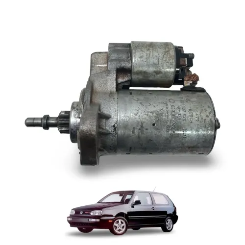 Motor de partida Golf GTI GLX GL Mk3 original Bosch